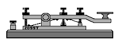 amateur ham radio straight Morse key